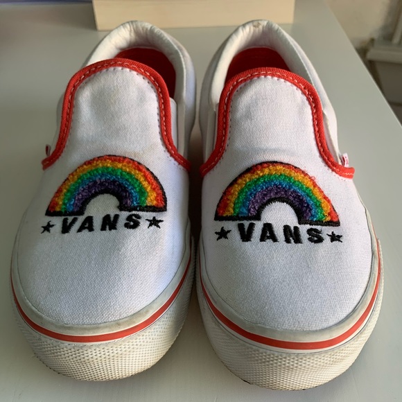 Super cute Limited Edition girls Vans. Very good condition. Lots of compliments. - Picture 1 of 9